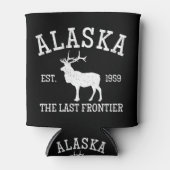 アラスカ最後の辺境 缶クーラー (正面)