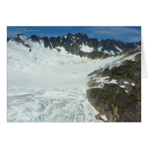 アラスカ氷河の風光明媚な旅行風景