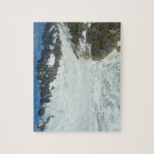 アラスカ氷河の風光明媚な旅行風景 ジグソーパズル (縦)