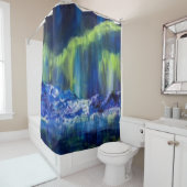 アラスカ氷河シャワーカーテン シャワーカーテン (インサイチュ)