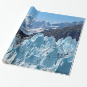 アラスカ氷河ベイの風景の写真 ラッピングペーパー (アンロールド)