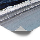 アラスカ氷河ベイプリント ポスター (角)