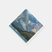 アラスカ氷河ベイボート写真 スタンダードカクテルナプキン (角)