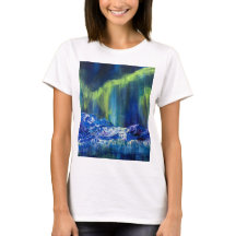 アラスカ氷河反射