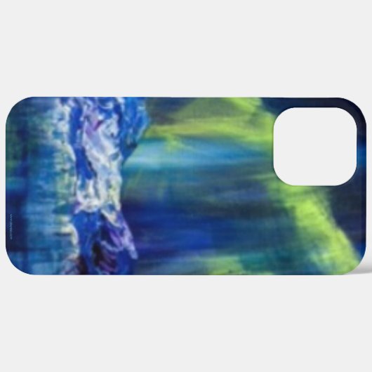 アラスカ氷河反射iphoneケース Case-Mate iPhoneケース (裏面 (横))