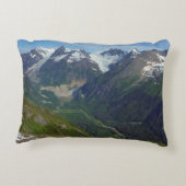 アラスカ氷河彫刻の谷 アクセントクッション (裏面)