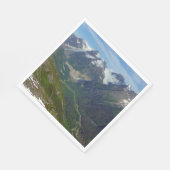 アラスカ氷河彫刻の谷 スタンダードランチョンナプキン (角)