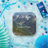 アラスカ氷河彫刻の谷 ペーパープレート (パーティー)