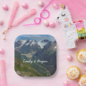 アラスカ氷河彫刻の谷 ペーパープレート (パーティー)