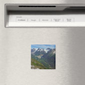 アラスカ氷河彫刻の谷 マグネット (インサイチュ (食洗機))