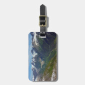 アラスカ氷河彫刻の谷 ラゲッジタグ (正面縦)