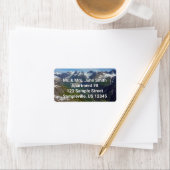 アラスカ氷河彫刻の谷 ラベル (インサイチュ)