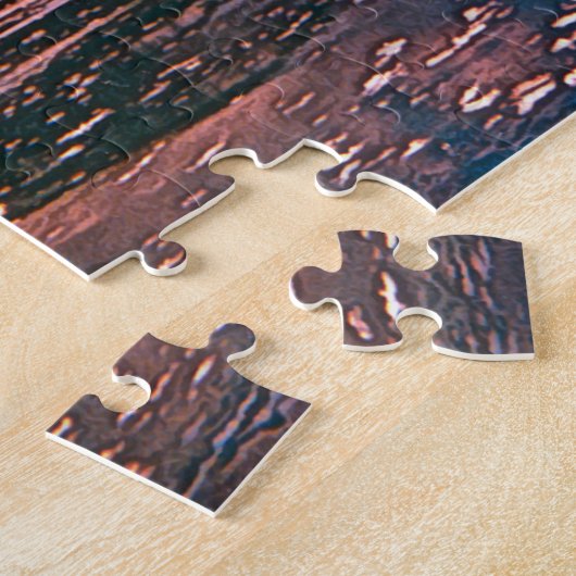 アラスカ氷河 ジグソーパズル (側面)