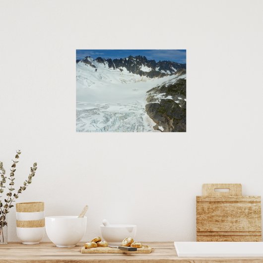 アラスカ氷河 ポスター (キッチン)