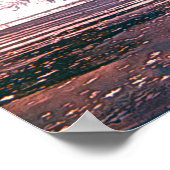 アラスカ氷河 ポスター (角)