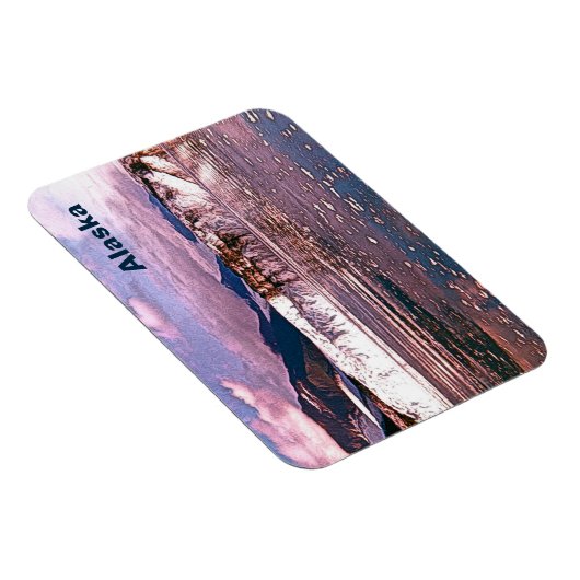 アラスカ氷河 マグネット (右側)