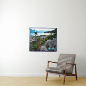 アラスカ沿岸のハゲのワシ タペストリー (インサイチュ(横))