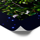 アラスカ沿岸のハゲのワシ ポスター (角)