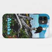 アラスカ沿岸のハゲのワシ Case-Mate iPhoneケース (裏面(横))