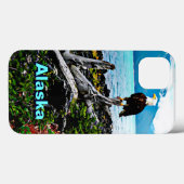 アラスカ沿岸のハゲのワシ Case-Mate iPhoneケース (裏面 (横))