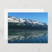 アラスカ海岸線美しい自然写真 (正面/裏面)