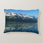 アラスカ海岸線美しい自然写真 アクセントクッション (裏面)