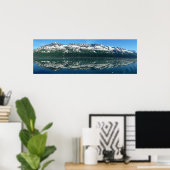 アラスカ海岸線美しい自然写真 ポスター (ホームオフィス)