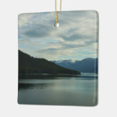 アラスカ海岸II美しい自然写真 セラミックオーナメント (左)