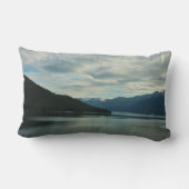 アラスカ海岸II美しい自然写真 ランバークッション (裏面)