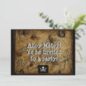 アラスカ海賊の宝の地図 招待状 (スタンド正面)