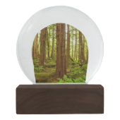 アラスカ温帯雨林 スノーグローブ (裏面)