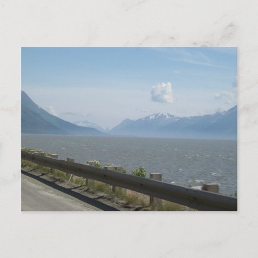 アラスカ湾の写真はがき ポストカード (正面)