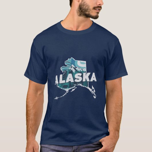 アラスカ特大 Tシャツ (正面)