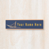 アラスカ犬ぞり郵便運送業者 サインプレート (正面)