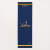 アラスカ犬ぞり郵便運送業者 ヨガマット (裏面)