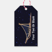 アラスカ犬ぞり郵便 ギフトタグ (正面)