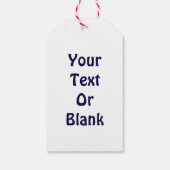 アラスカ犬ぞり郵便 ギフトタグ (裏面)