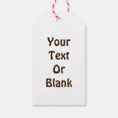 アラスカ犬ぞり郵便 ギフトタグ (裏面)