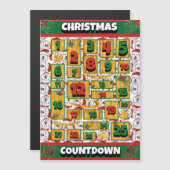 アラスカ犬カウントダウンクリスマスアドベントカレンダー (正面/裏面)