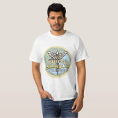 アラスカ看護師カドゥケウス Tシャツ (正面フル)