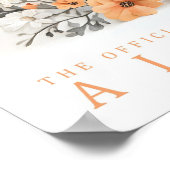 アラスカ米国旅行のウィロープタルミガン鳥 ポスター (角)