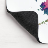 アラスカ絞り染めプリント マウスパッド (コーナー)