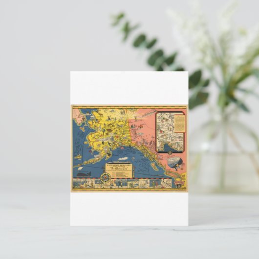 アラスカ線 ポストカード (スタンド正面)