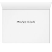 アラスカ美しいサンキューカード (内部横(下))