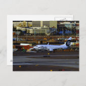 アラスカ航空 ポストカード (正面/裏面)
