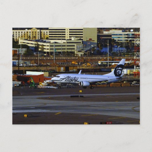 アラスカ航空 ポストカード (正面)