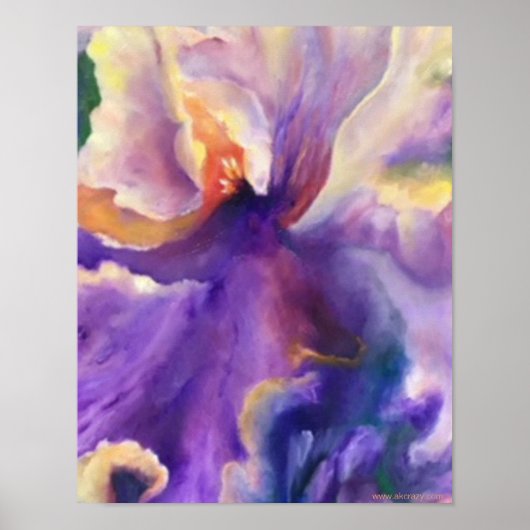 アラスカ虹色マットポスター ポスター (正面)