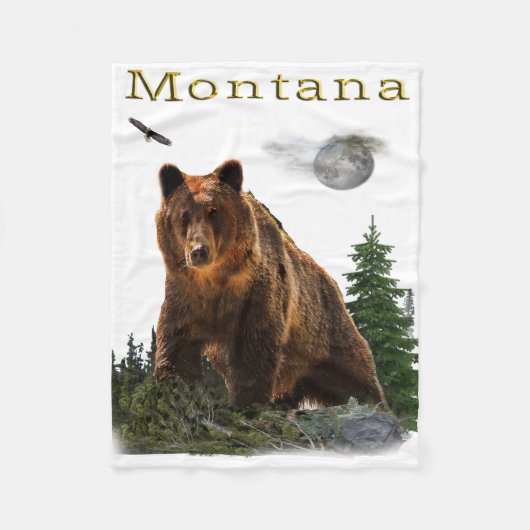 アラスカ製品 フリースブランケット (正面)