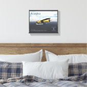 アラスカ送料 – de Havilland DH3-C Otter キャンバスプリント (インサイチュ (寝室))
