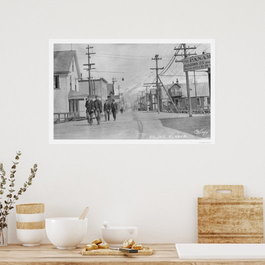 アラスカ通り1912 ポスター (キッチン)